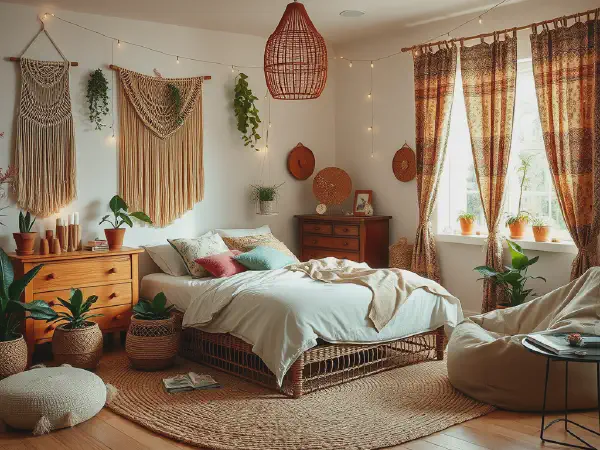 14+ Dreamy Boho Bedroom Ideas That Will Transform Your Space Into a Free-Spirited Haven